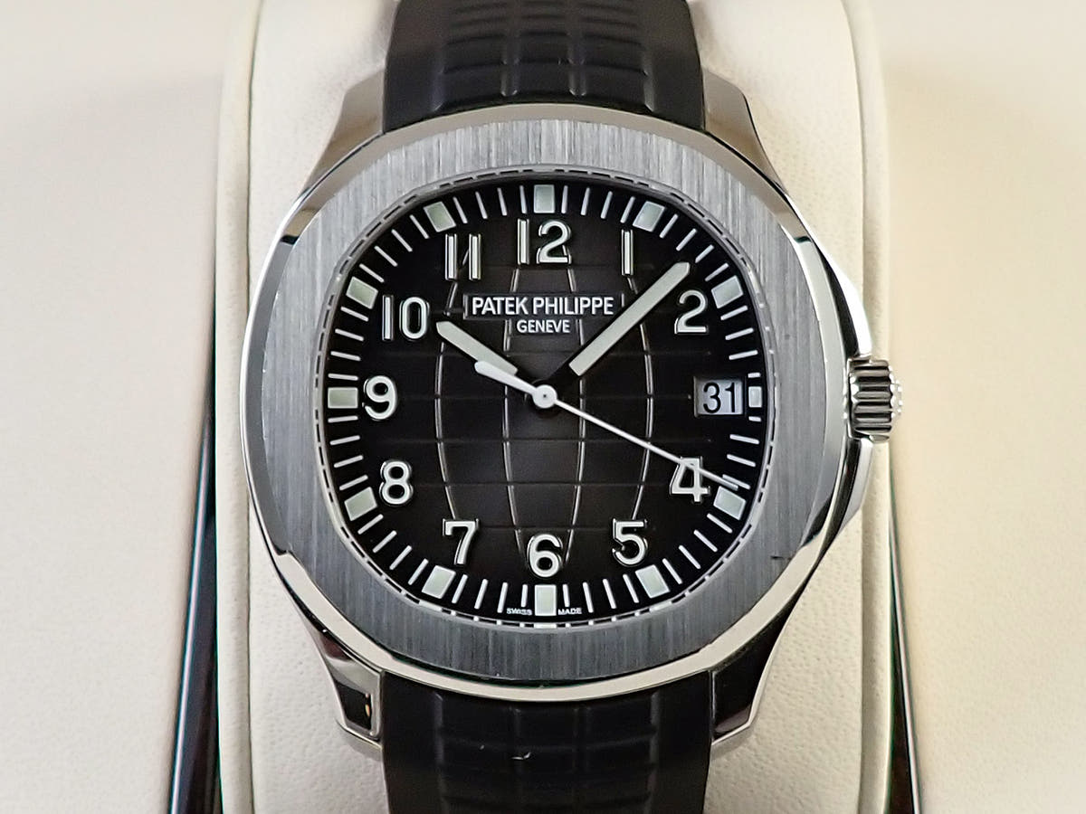 パテックフィリップ アクアノート Ref.5167A-001 ブラック文字盤 中古 756SKWLS