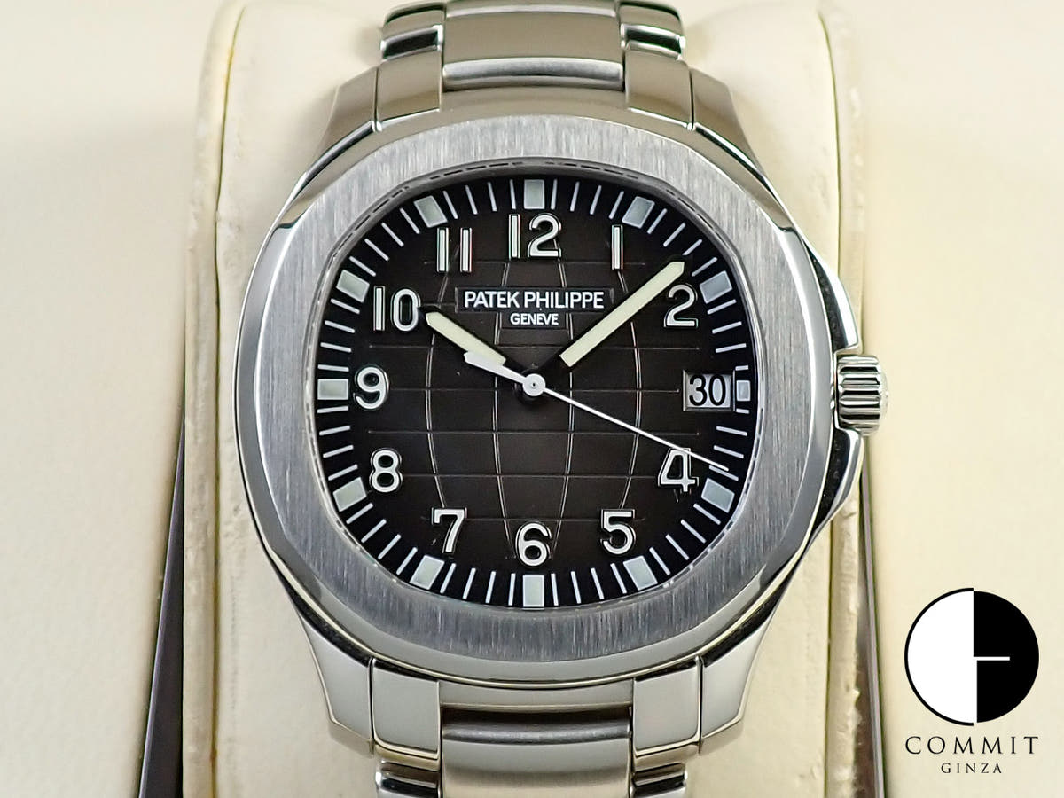 パテックフィリップ アクアノート エクストララージ Ref.5167/1A-001 ブラック文字盤 中古 P1X626R4