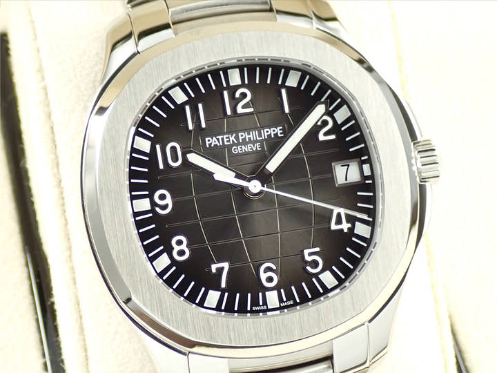 パテックフィリップ アクアノート エクストララージ Ref.5167/1A-001 ステンレススチール ブラック文字盤