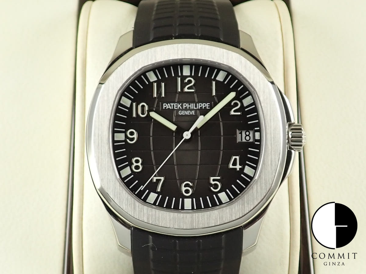 パテックフィリップ アクアノート Ref.5167A-001 ブラック文字盤 中古 KR668Z8F