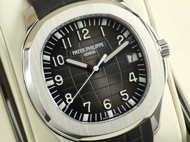 パテックフィリップ アクアノート Ref.5167A-001 ステンレススチール ブラック文字盤