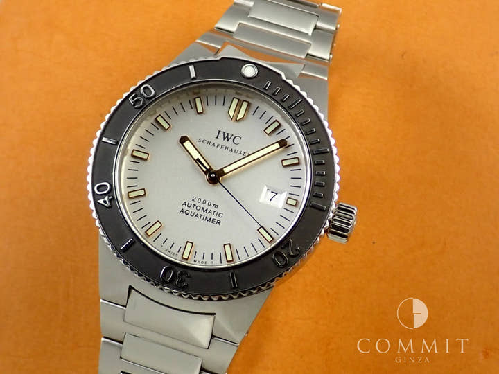 IWC GST アクアタイマー  Ref.IW353602 シルバー文字盤 中古 5ZT77769