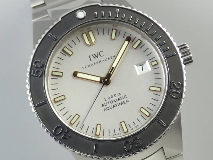 IWC GST アクアタイマー  Ref.IW353602 シルバー文字盤 中古 5ZT77769