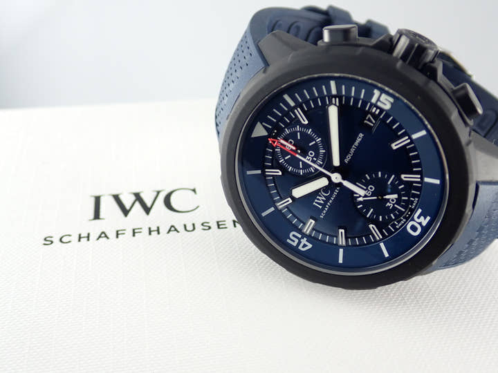 IWC アクアタイマー Ref.IW379507 ブルー文字盤 中古 aquatimer