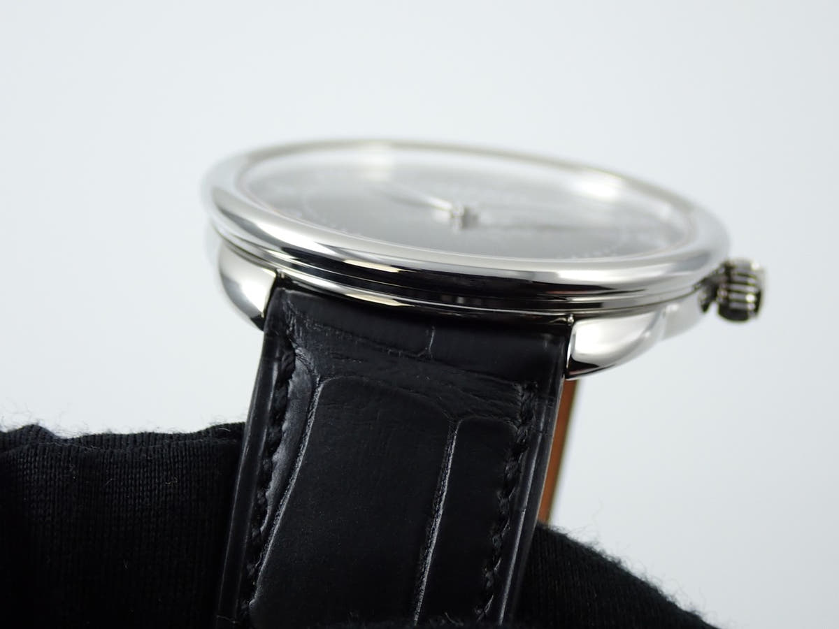 エルメス アルソー スケレット Ref.AR2.710 ブラック×スケルトン文字盤 美中古 05A65L2K