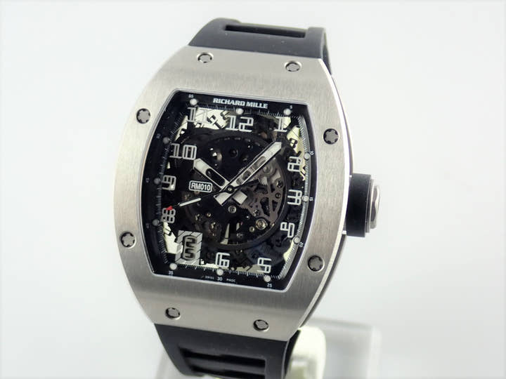 リシャールミル オートマティック Ref.RM010 スケルトン文字盤 中古 automatic-10