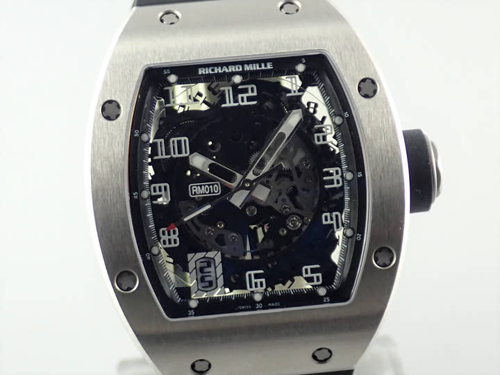 リシャールミル オートマティック Ref.RM010 スケルトン文字盤 中古 automatic-10
