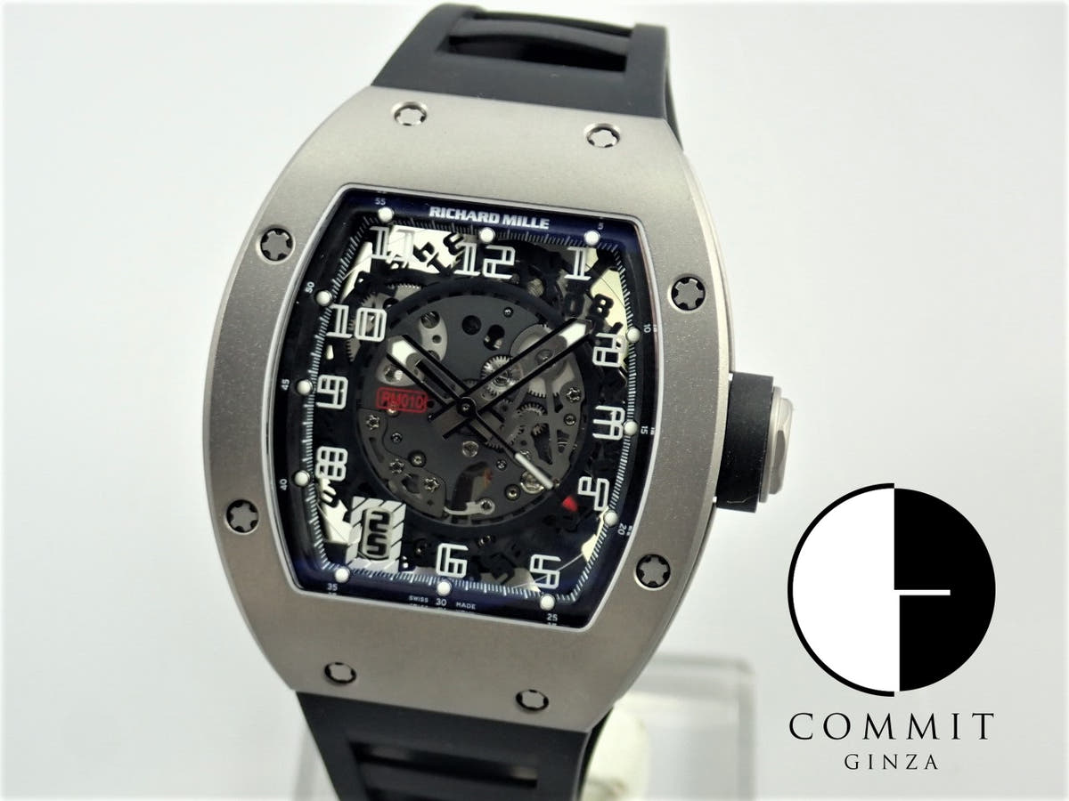 リシャールミル オートマティック Ref.RM010 スケルトン文字盤 中古 automatic-11
