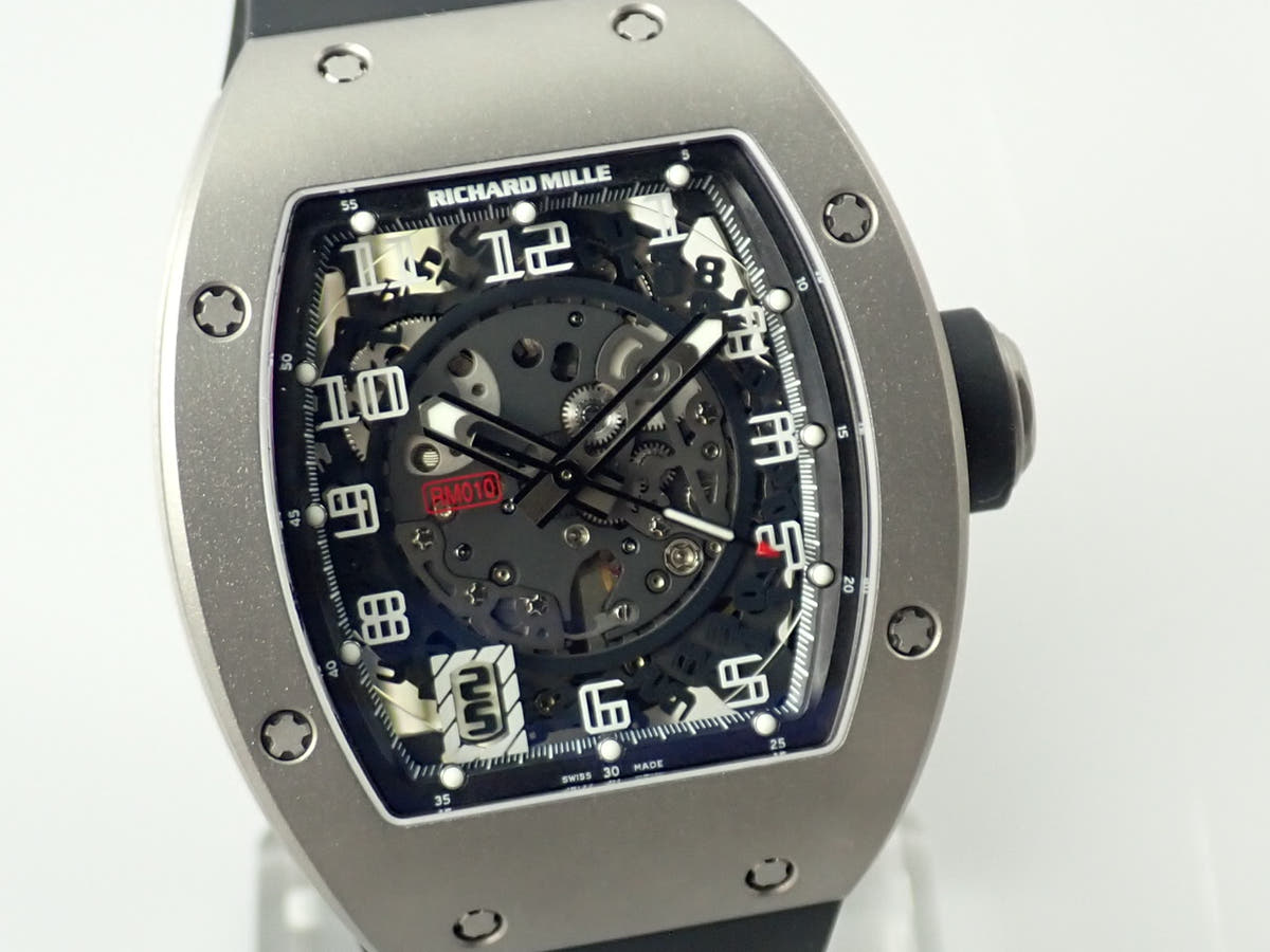リシャールミル オートマティック Ref.RM010 スケルトン文字盤 中古 automatic-11