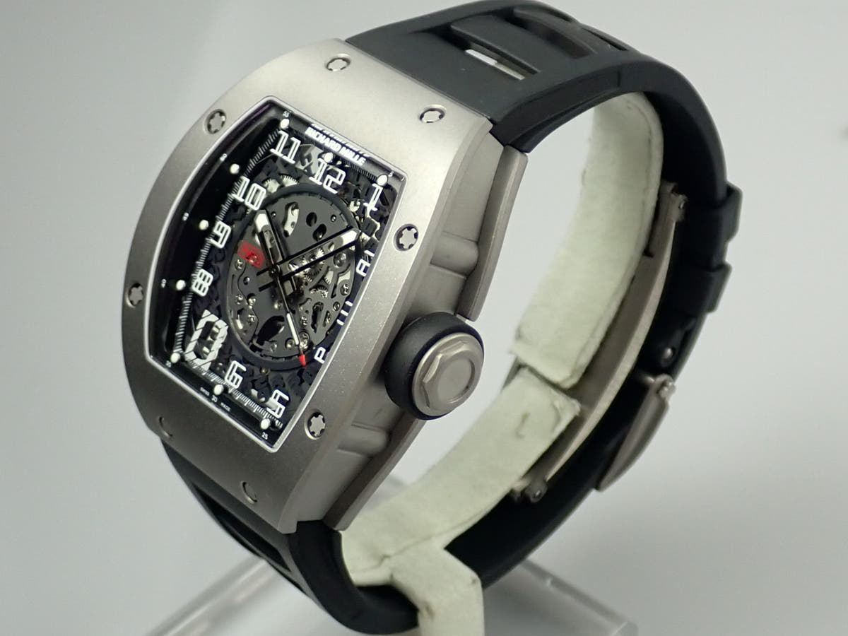 リシャールミル オートマティック Ref.RM010 スケルトン文字盤 中古 automatic-11