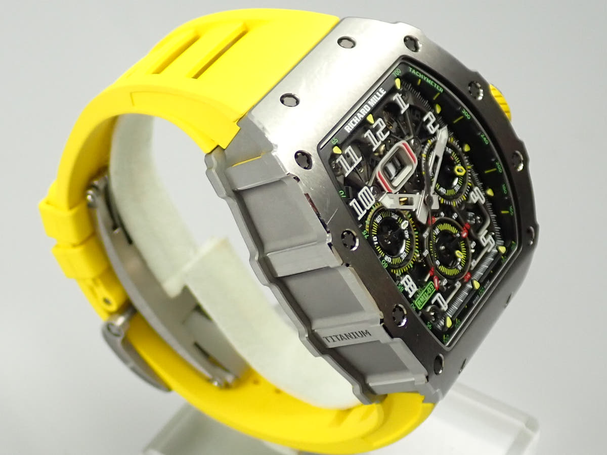 リシャールミル オートマティック フライバック クロノグラフ Ref.RM11-03 スケルトン文字盤 中古 0C7XAX2U