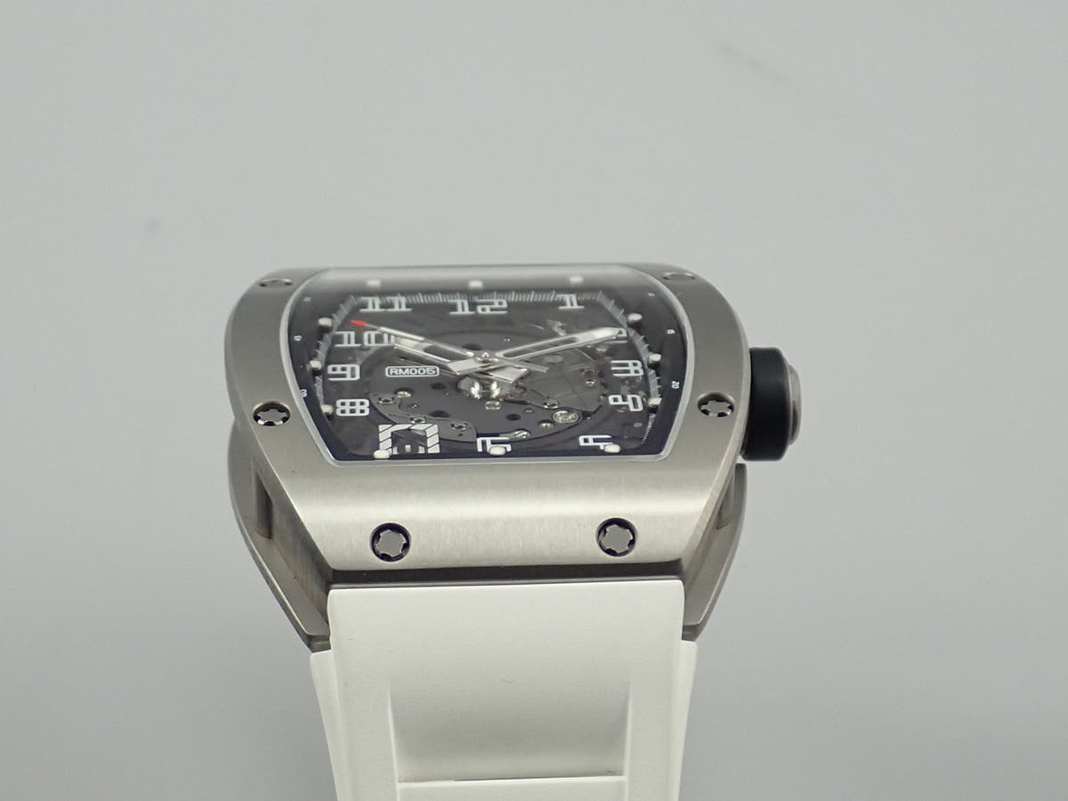リシャールミル オートマティック Ref.RM005 スケルトン文字盤 美品 KF12VKF9