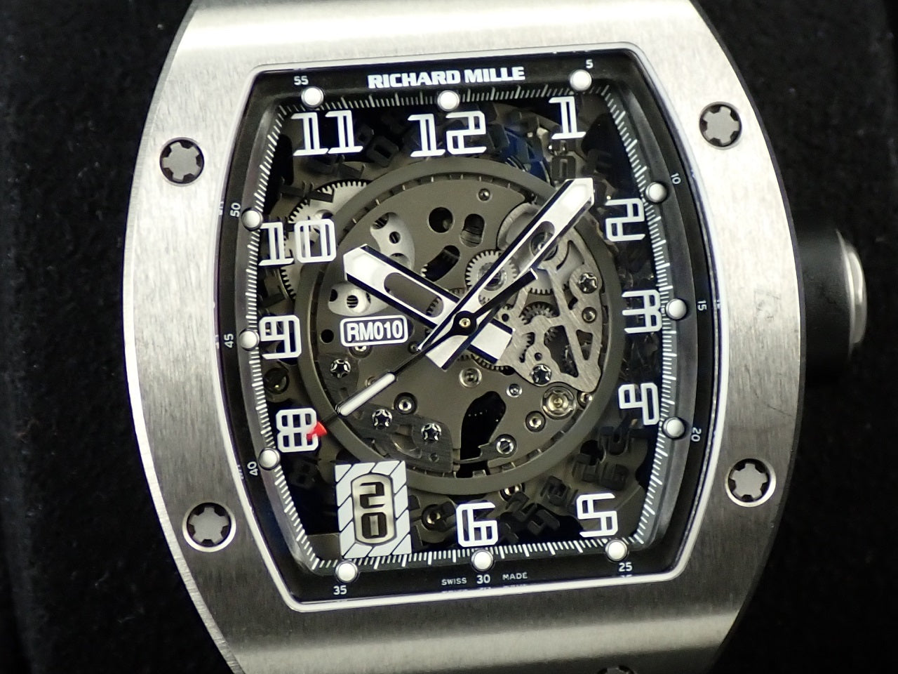 リシャールミル オートマティック RM010 スケルトン 中古