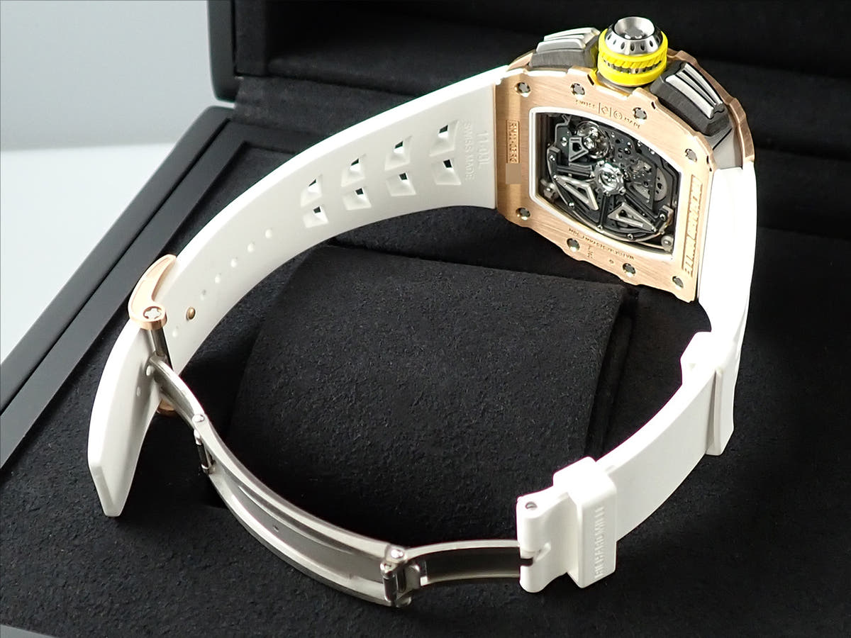 リシャールミル オートマティック フライバック クロノグラフ Ref.RM11-03 スケルトン文字盤 美品 PW6160LF