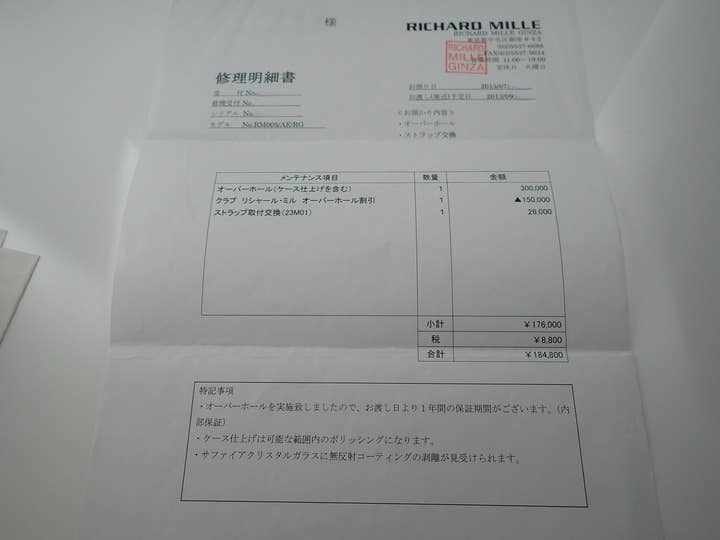リシャールミル オートマティック Ref.RM005 スケルトン文字盤 美品 1M4S7032