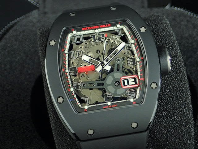 リシャールミル オートマティック Ref.RM029 ジャパンレッド文字盤 未使用 automatic-6