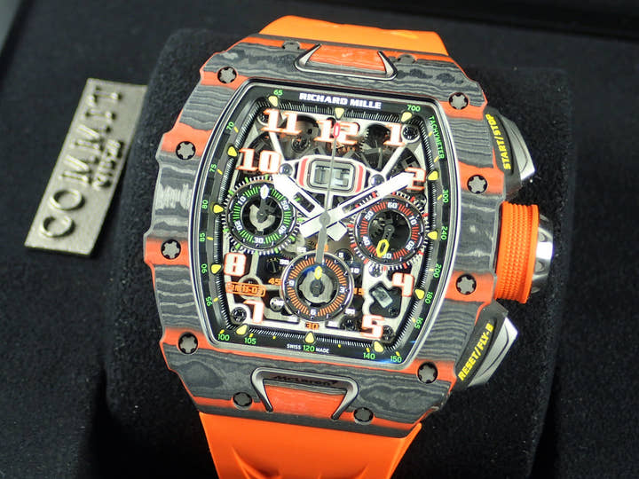 リシャールミル オートマティック Ref.RM11-03 スケルトン文字盤 未使用 automatic-8