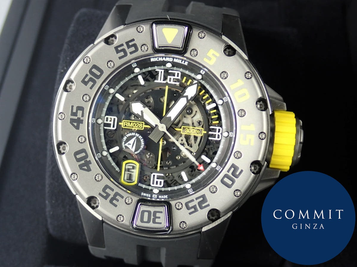 リシャールミル オートマティック Ref.RM028 スケルトン文字盤 中古 automatic-9