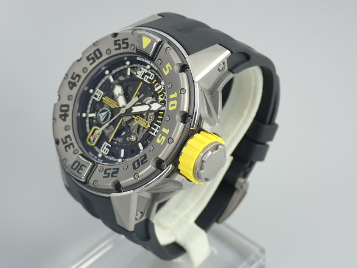 リシャールミル オートマティック Ref.RM028 スケルトン文字盤 中古 automatic-9