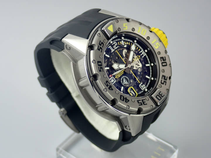 リシャールミル オートマティック Ref.RM028 スケルトン文字盤 中古 automatic-9