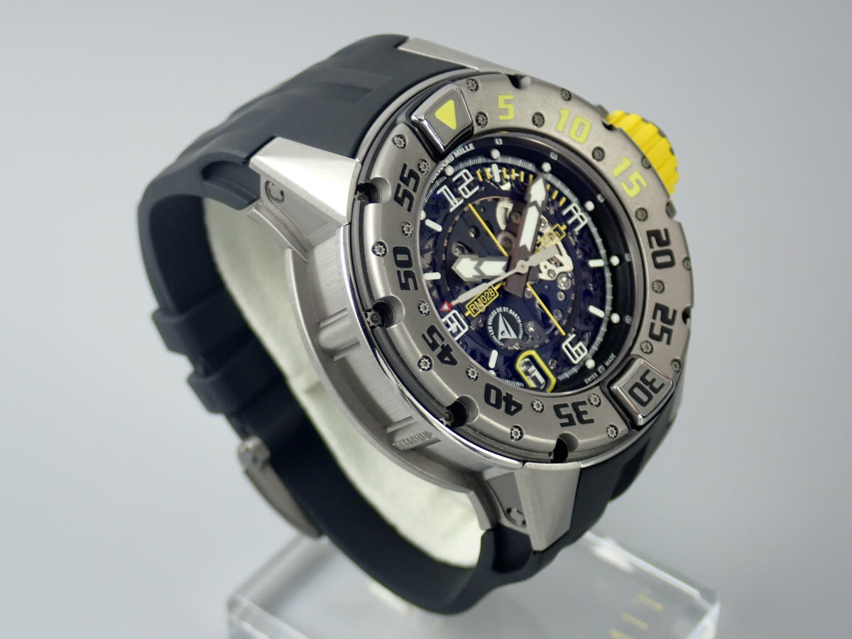 リシャールミル オートマティック Ref.RM028 スケルトン文字盤 中古 automatic-9