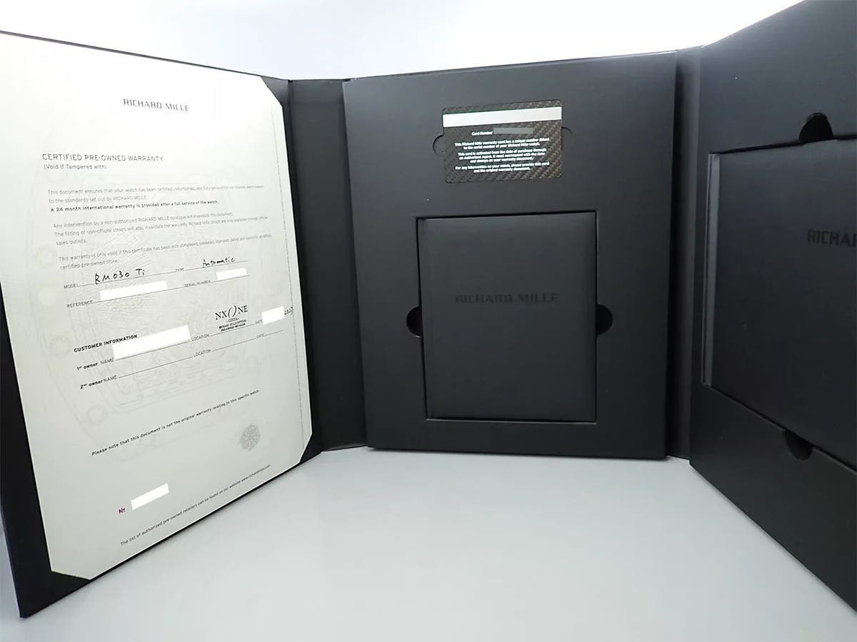 リシャールミル オートマティック デクラッチャブル ローター Ref.RM030 スケルトン文字盤 美品 Z3958871
