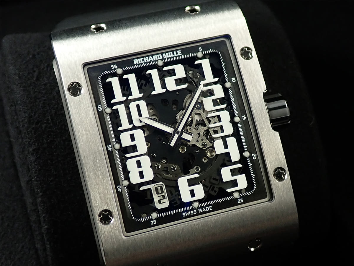 リシャールミル オートマティック エクストラフラット Ref.RM016 スケルトン文字盤 美品 90K868T3