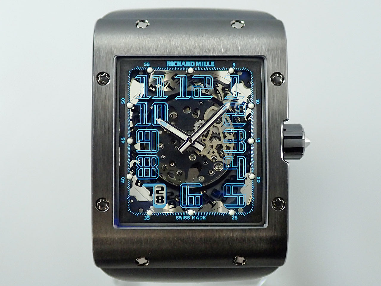 Richard Mille Automatic Extra Flat Argentine Blue &lt;Warranty and Others&gt;