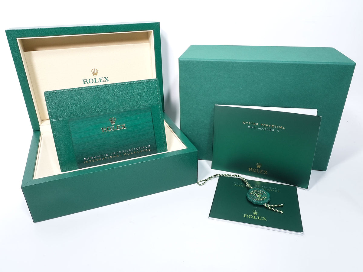 Rolex GMT-Master II Ref.126710GRNR Stainless Steel Black Dial Jubilee Bracelet Unused awphgm7q