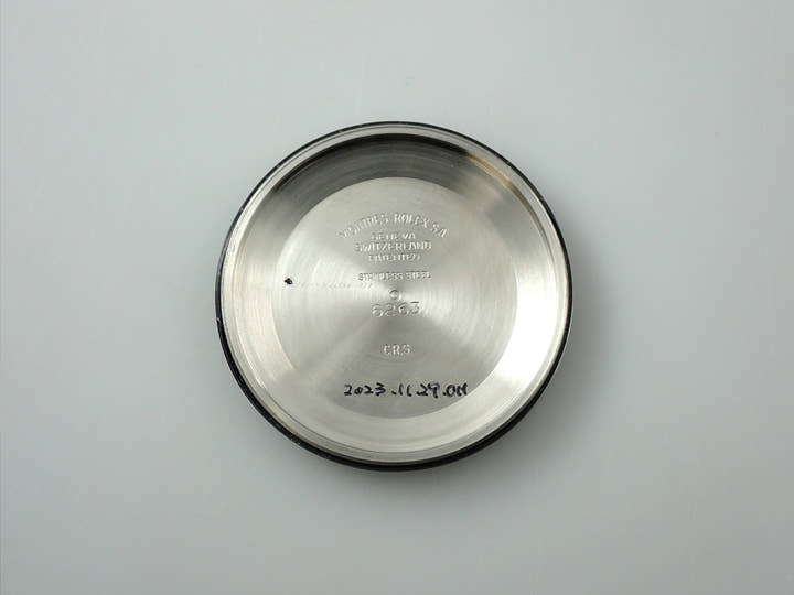 ロレックス デイトナ Ref.6263 ステンレススチール ブラック文字盤