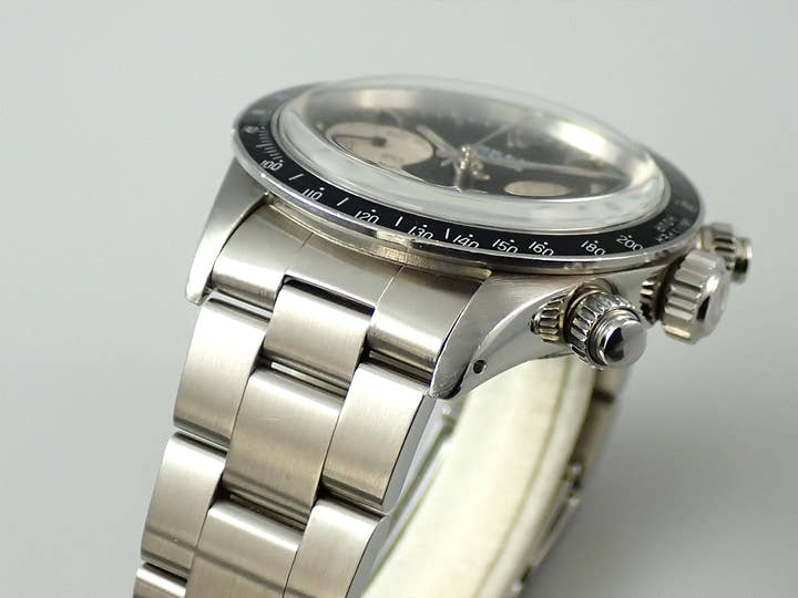 ロレックス デイトナ Ref.6263 ステンレススチール ブラック文字盤