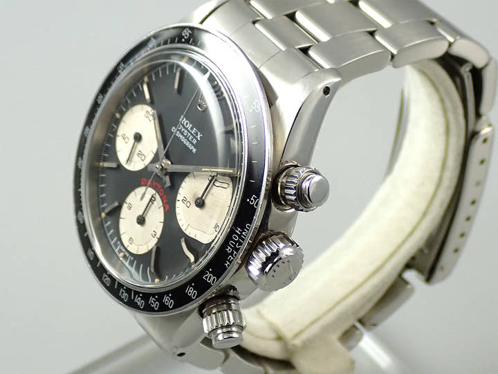 ロレックス デイトナ Ref.6263 ステンレススチール ブラック文字盤