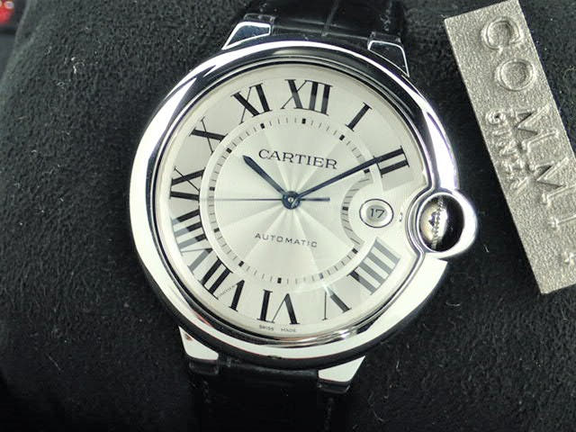 カルティエ バロンブルー Ref.W69016Z4 シルバー文字盤 中古 ballon-bleu