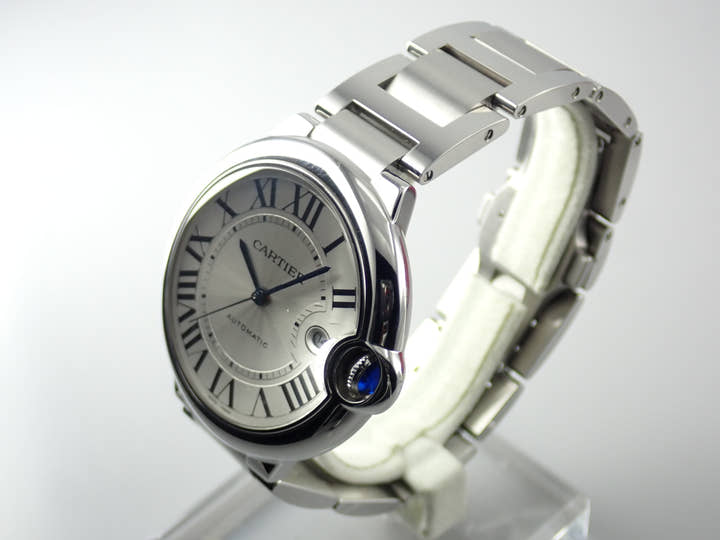 カルティエ バロンブルー Ref.W69012Z4 シルバー文字盤 中古 ballon-blue