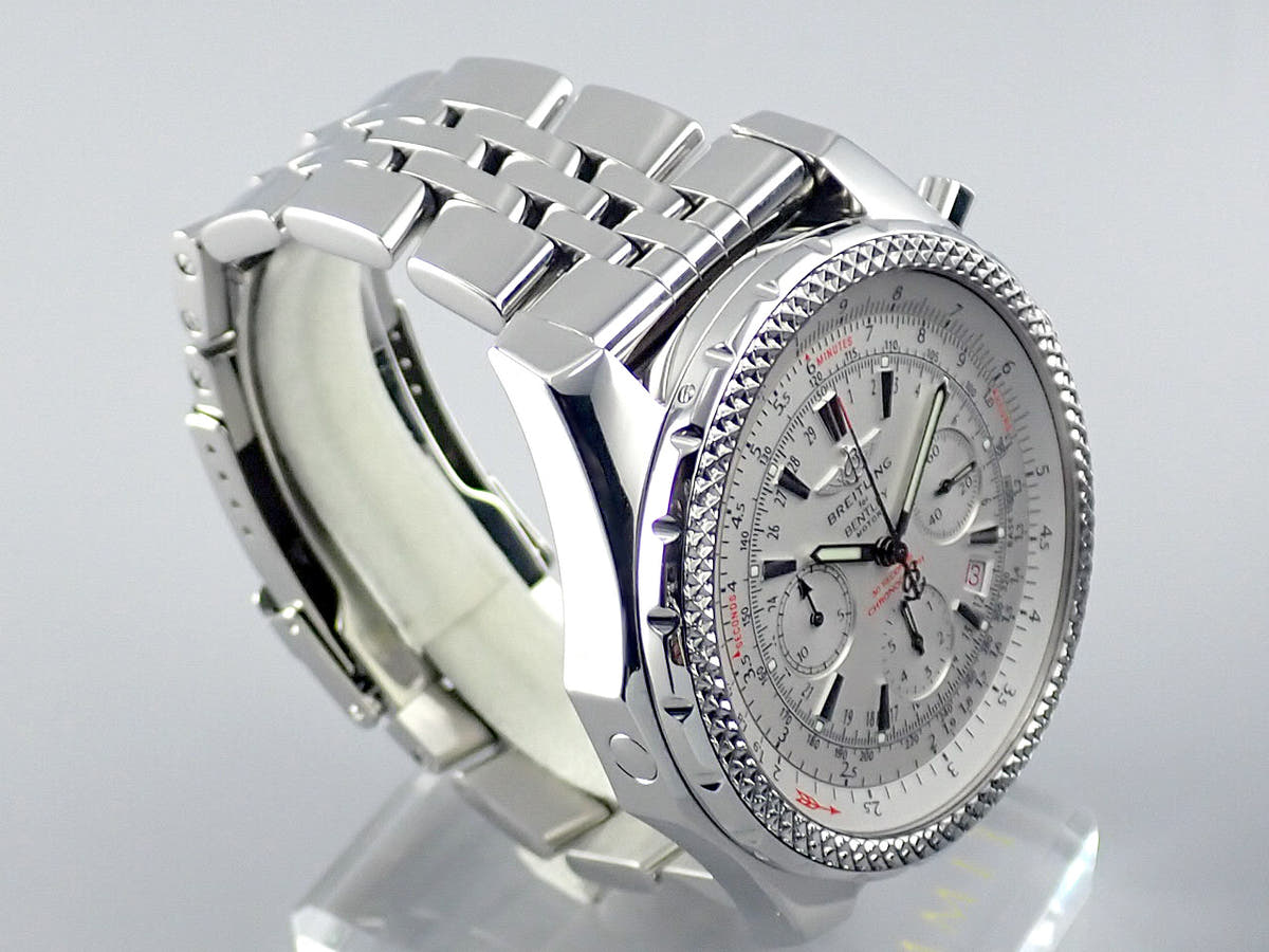 Breitling Bentley Motors Ref.A25362(A252G52SP) Silver Dial Used Bentley