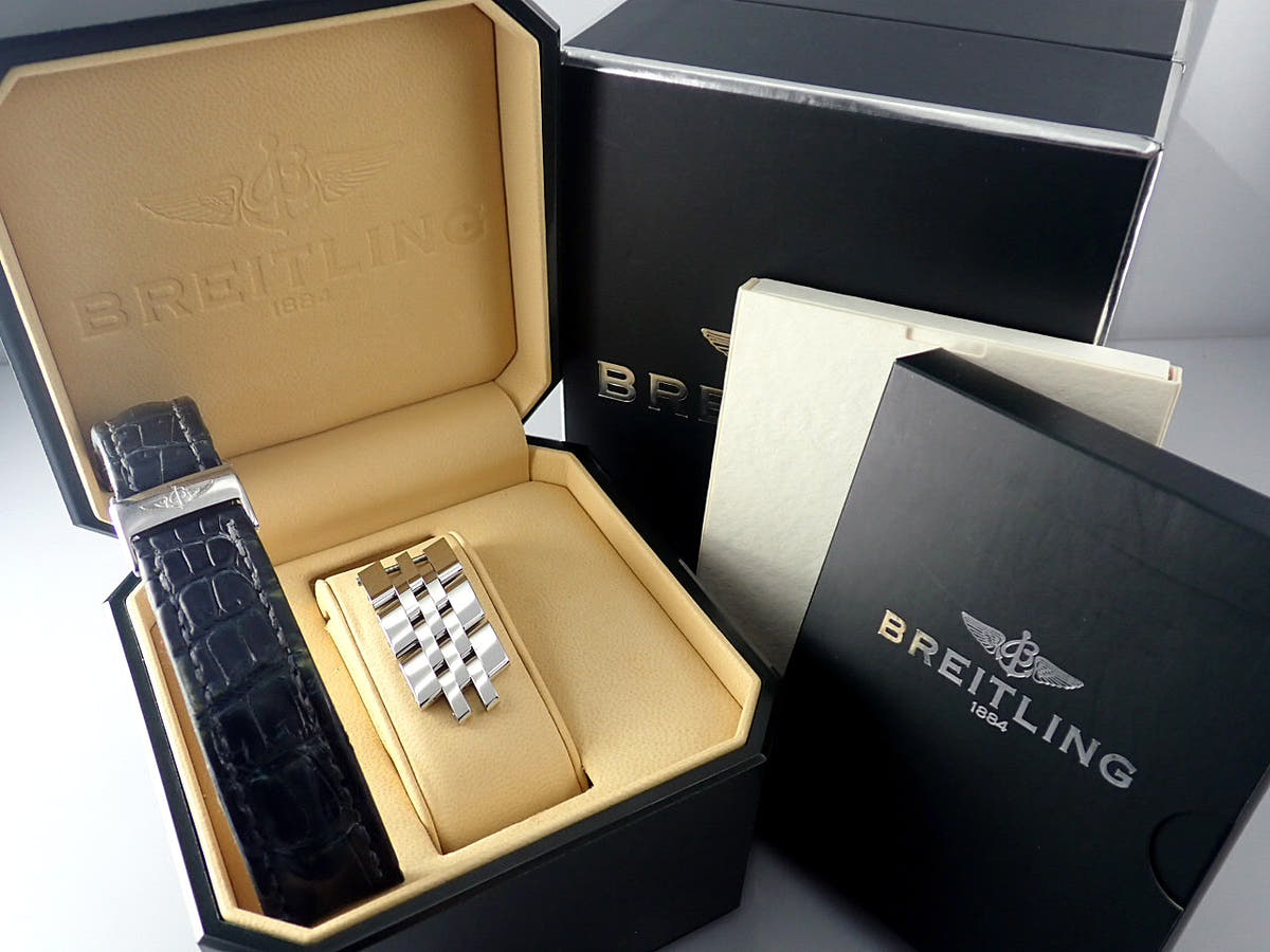 Breitling Bentley Motors Ref.A25362(A252G52SP) Silver Dial Used Bentley