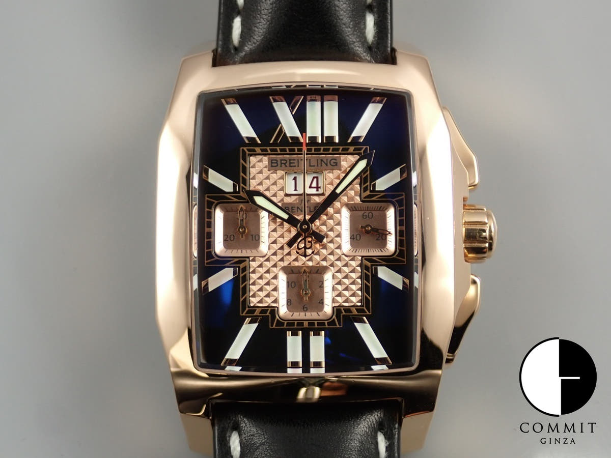 Breitling Bentley Flying B Chronograph Ref.R4436512/B874 Black x Pink Dial Used 8HYTCUFK