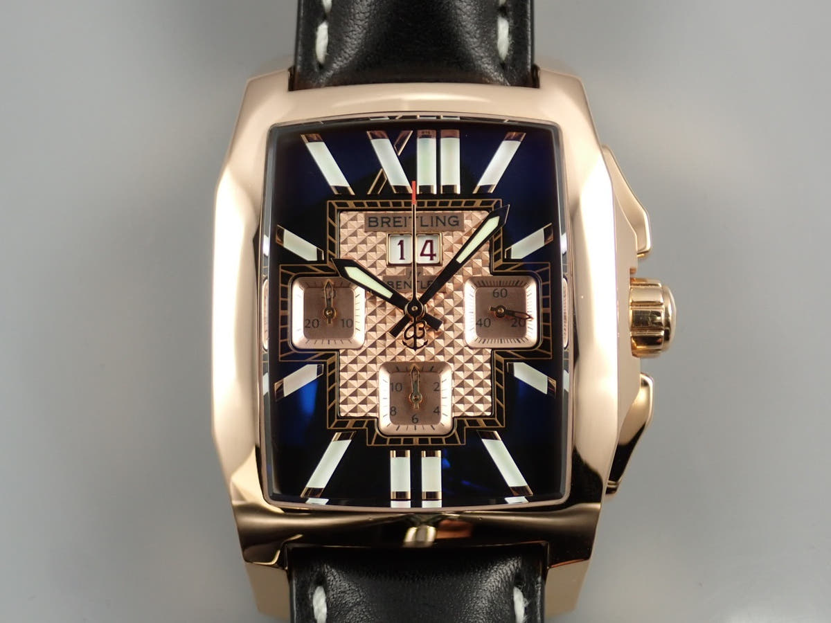 Breitling Bentley Flying B Chronograph Ref.R4436512/B874 Black x Pink Dial Used 8HYTCUFK
