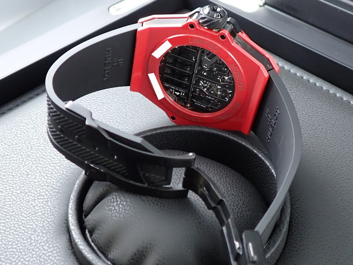 Hublot Big Bang MP-11 14DAYS Power Reserve Red Magic Ref.911.CF.0113.RX CE Skeleton Dial Very Good Condition 9U12U957
