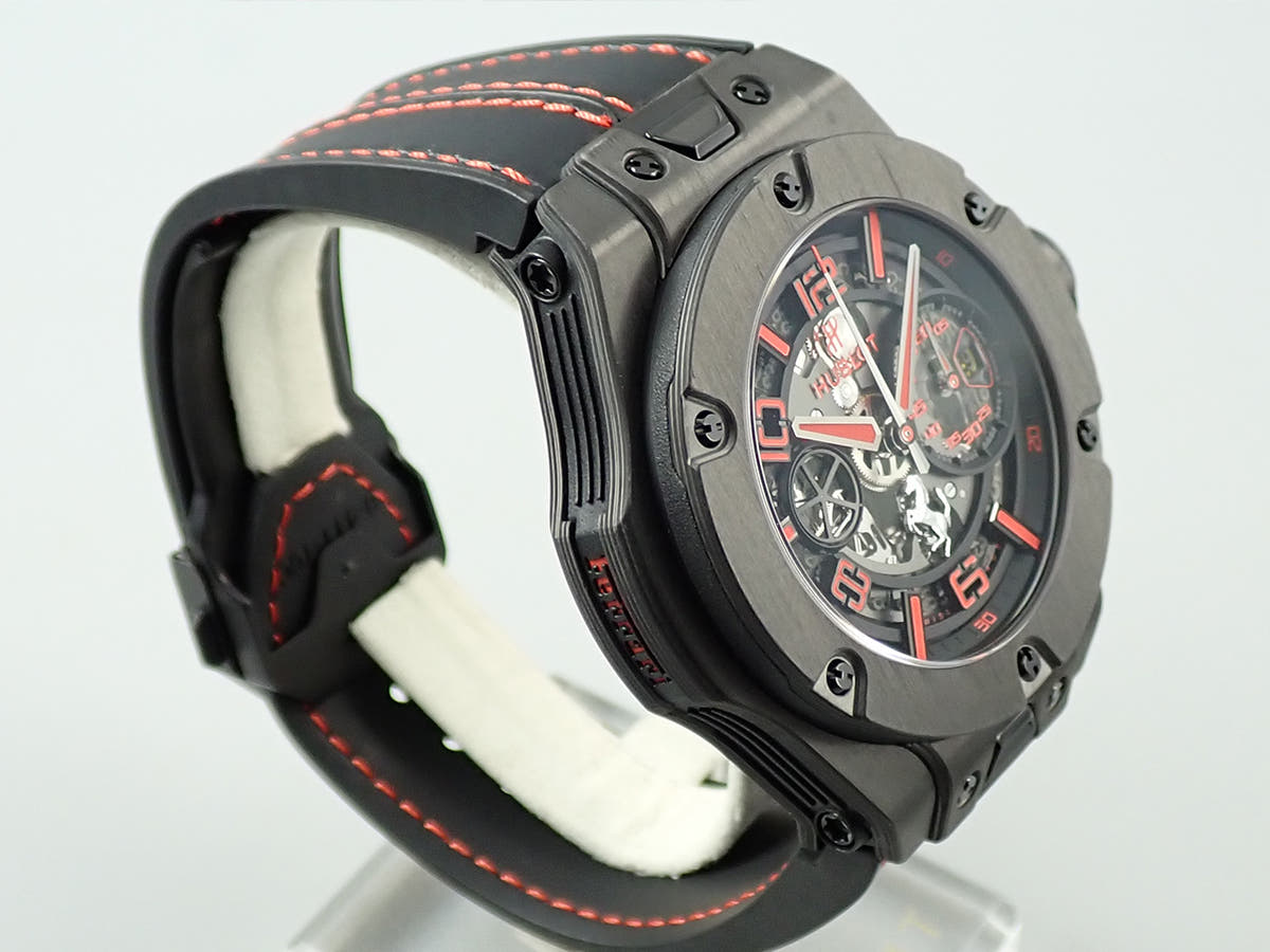 Hublot Big Bang Ferrari Carbon Limited Ref.402.QU.0113.WR Skeleton Dial Used FKL46YHH