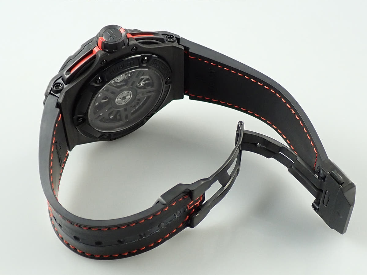 Hublot Big Bang Ferrari Carbon Limited Ref.402.QU.0113.WR Skeleton Dial Used FKL46YHH