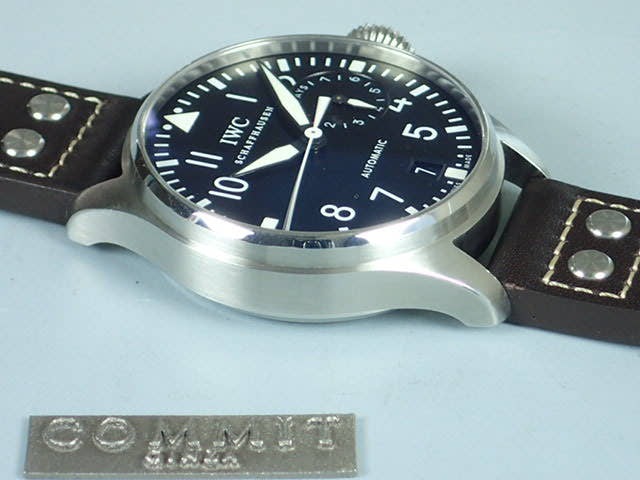 IWC ビッグパイロットウォッチ Ref.IW500401 ブラック文字盤 中古 big-pilot-2