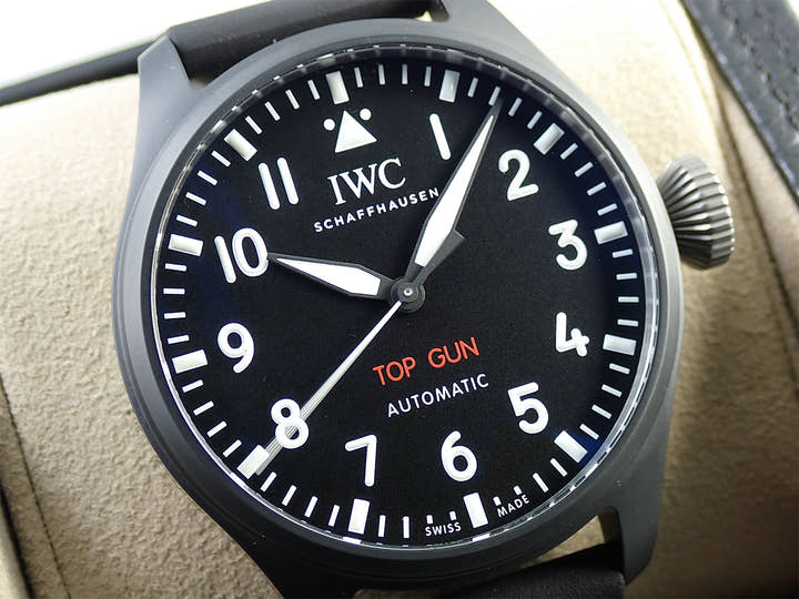 IWC ビッグパイロットウォッチ 43 トップガン  Ref.IW329801 ブラック文字盤 未使用 4W736MY4