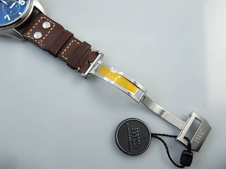 IWC ビッグパイロットウォッチ モノプッシャー プティ・プランス Ref.IW515202 ブルー文字盤 未使用 973WJCPR