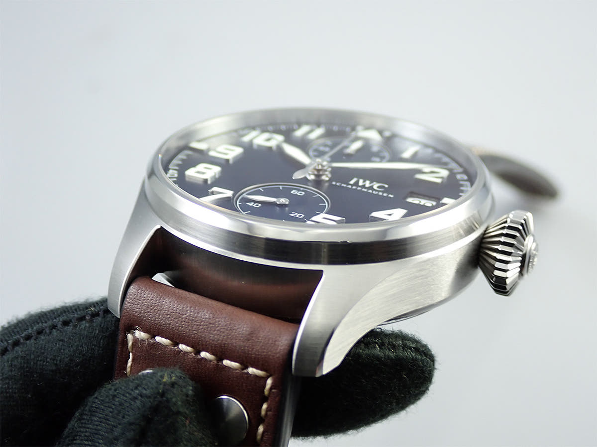 IWC ビッグパイロットウォッチ モノプッシャー プティ・プランス Ref.IW515202 ブルー文字盤 未使用 973WJCPR