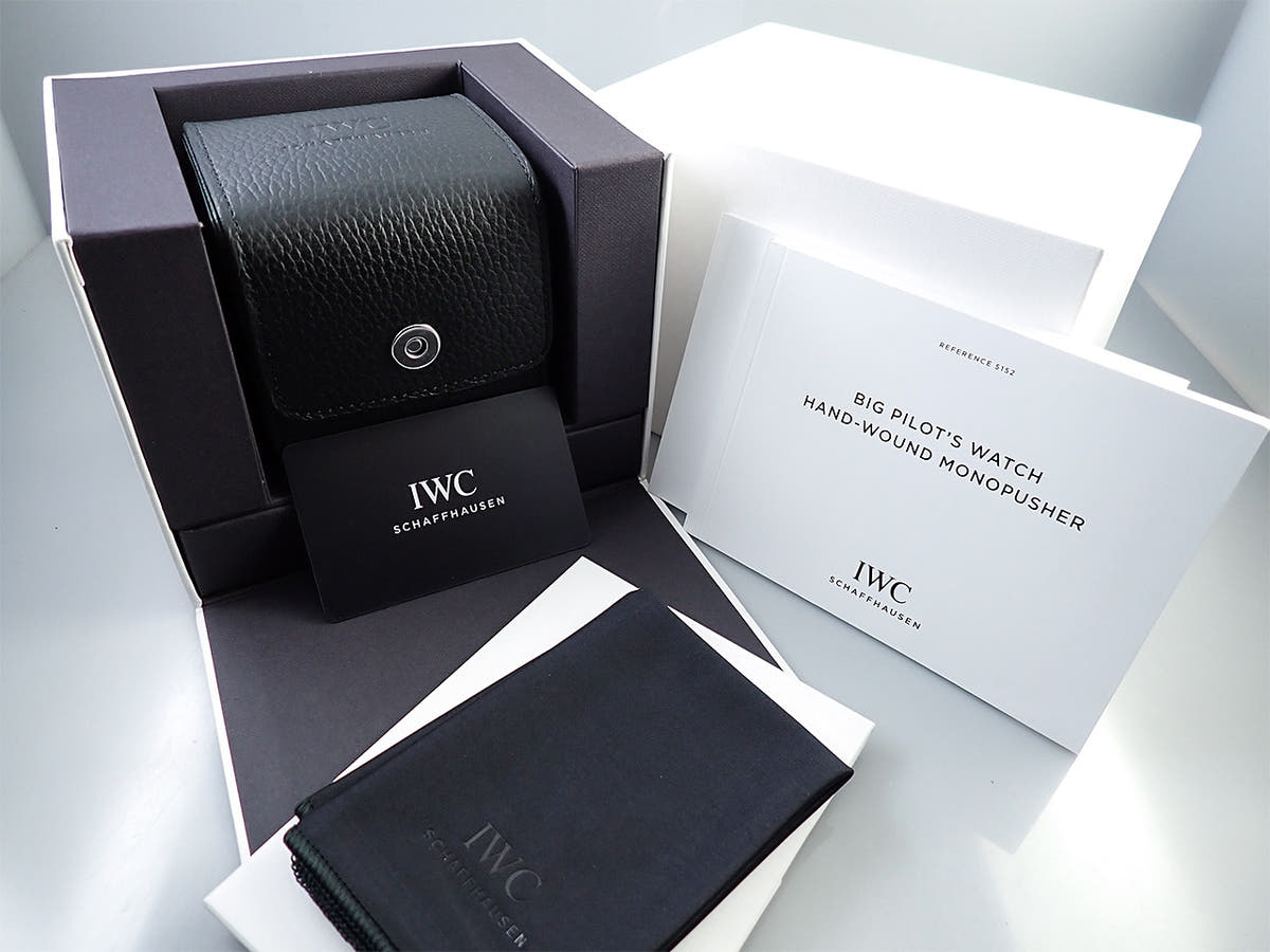 IWC ビッグパイロットウォッチ モノプッシャー プティ・プランス Ref.IW515202 ブルー文字盤 未使用 973WJCPR