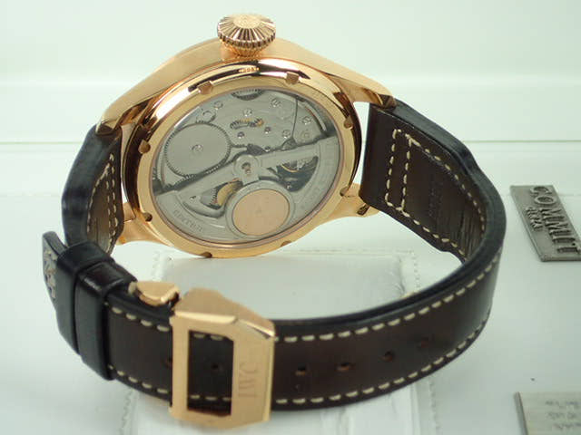 IWC ビッグパイロットウォッチ Ref.IW502617 ブラウン文字盤 中古 big-pilot-3