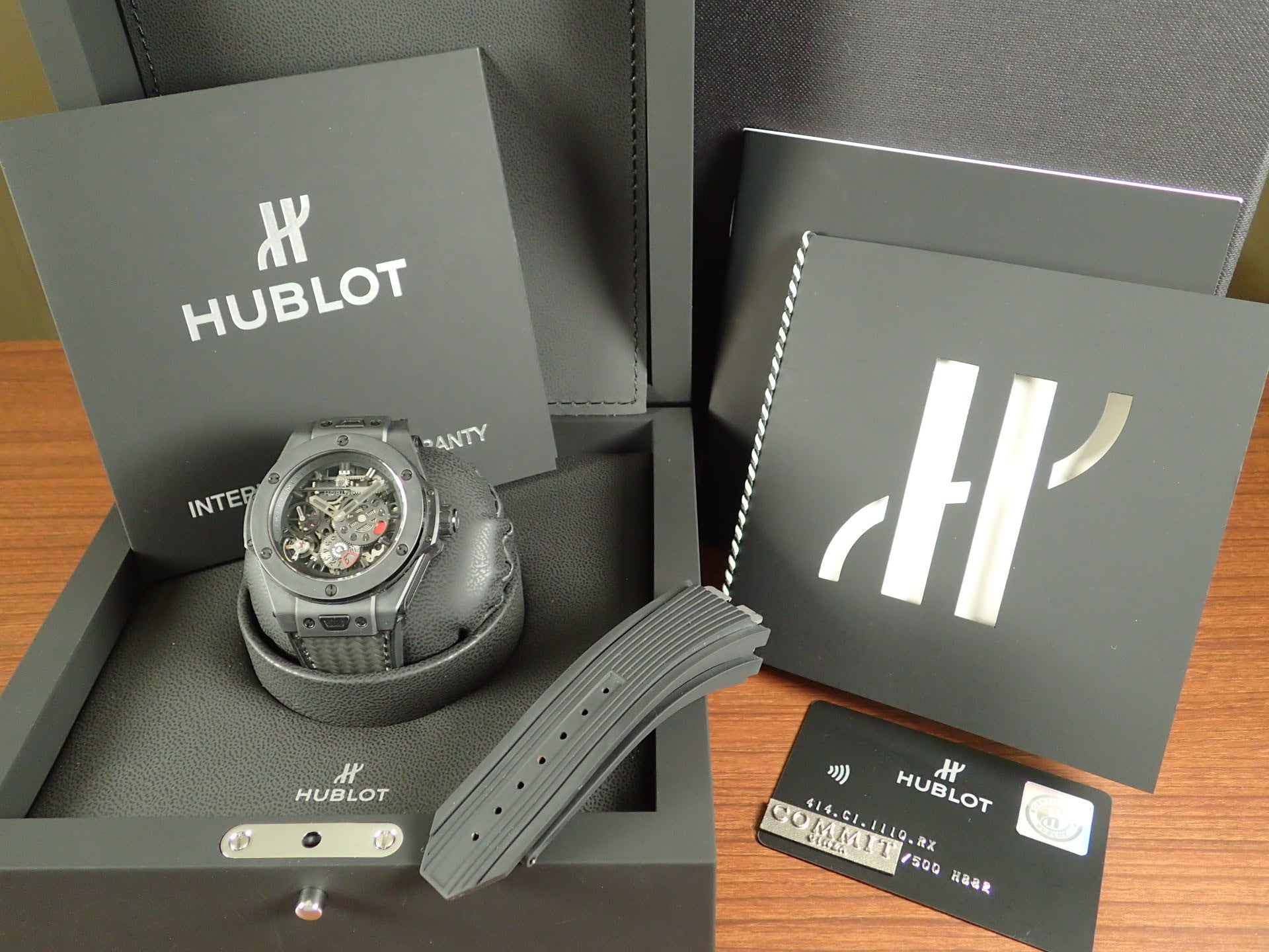 Hublot Big Bang Mecha 10 All Black Ref.414.CI.1110.RX