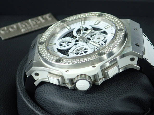 ウブロ ビッグバン Ref.311.SE.2010.RW.1104.JSM12 ホワイトハーフスケルトン文字盤 中古 bigbang-15
