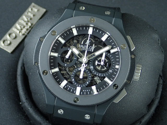 ウブロ ビックバン Ref.311.CI.1170.GR ブラックスケルトン文字盤 中古 bigbang-17